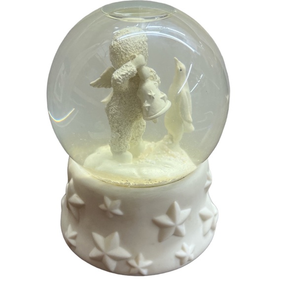 Dept. 56 Snowbabies Snow Globe Musical Waterglobe "Jingle Bells" Retired A12 - Picture 4 of 6